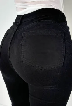 Amelie Black Stretch Push Up Skinny Jeans