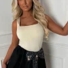 Bow Down Black Sequin Bow Puff Ball Skirt