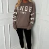 Bree Mocha Los Angeles Sweatshirt