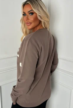 Bree Mocha Los Angeles Sweatshirt