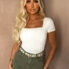 Frayed Destiny Khaki Frayed Stretch Cut Off Shorts