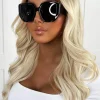 Glam Baddie Black Sunglasses