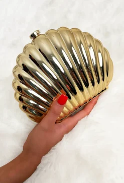Glowing Sands Gold Hard Shell Bag