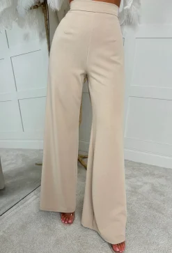I See Fire Stone High Waisted Wide Leg Trousers