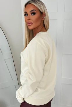 Never Basic Cream Copenhagen Sweatshirt