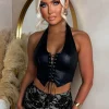 No Plans Black Stretch Lace Hot Pants