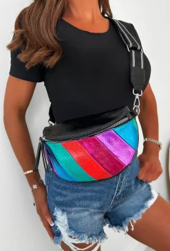 Slay Babe Multi Metallic Bum Bag