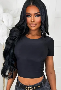 Sleek Aesthetic Black Ultra Soft Stretch T-Shirt