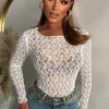 Whisper Of Lust White Lace Top